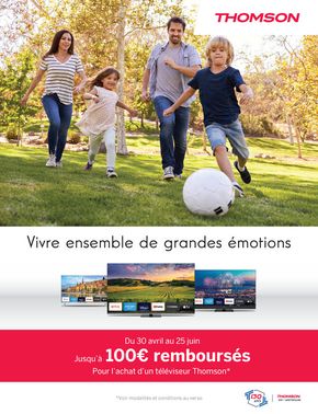 Promos de Multimédia et Electroménager à Saint-Marcel-lès-Valence | Jusqu'à 100€ remboursé sur MDA | 07/05/2024 - 25/06/2024