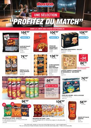 Promos de Discount Alimentaire à Villejuif | UNE SÉLECTION : PROFITEZ DU MATCH sur Costco | 07/05/2024 - 21/05/2024