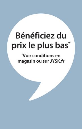 Promos de Meubles et Décoration à Farébersviller | Offres exceptionnelles sur JYSK | 07/05/2024 - 20/05/2024