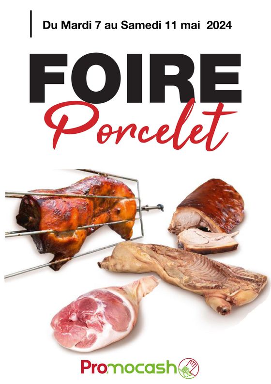 Catalogue Promocash à Fougères | Foire Porcelet | 07/05/2024 - 11/05/2024