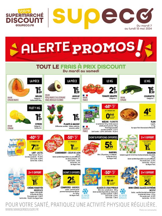 Catalogue Supeco à Aix-en-Provence | Alerte promos ! | 07/05/2024 - 13/05/2024