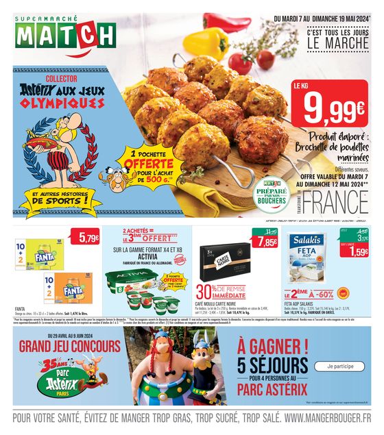 Catalogue Supermarché Match à Haguenau | 2 ACHETÉS = LE 3ÈME OFFERT | 07/05/2024 - 19/05/2024