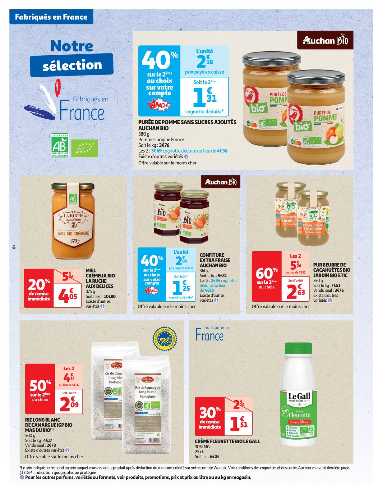 Catalogue Sélection de produits bio à prix bas !, page 00006