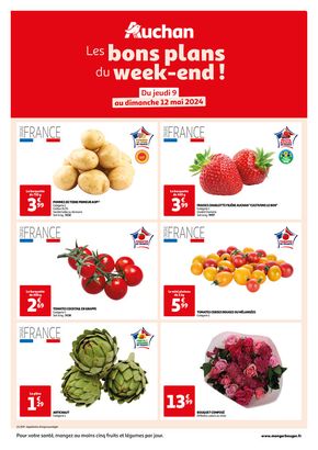 Catalogue Auchan Hypermarché à Nice |  Les bons plans du week-end dans votre hyper ! | 09/05/2024 - 12/05/2024