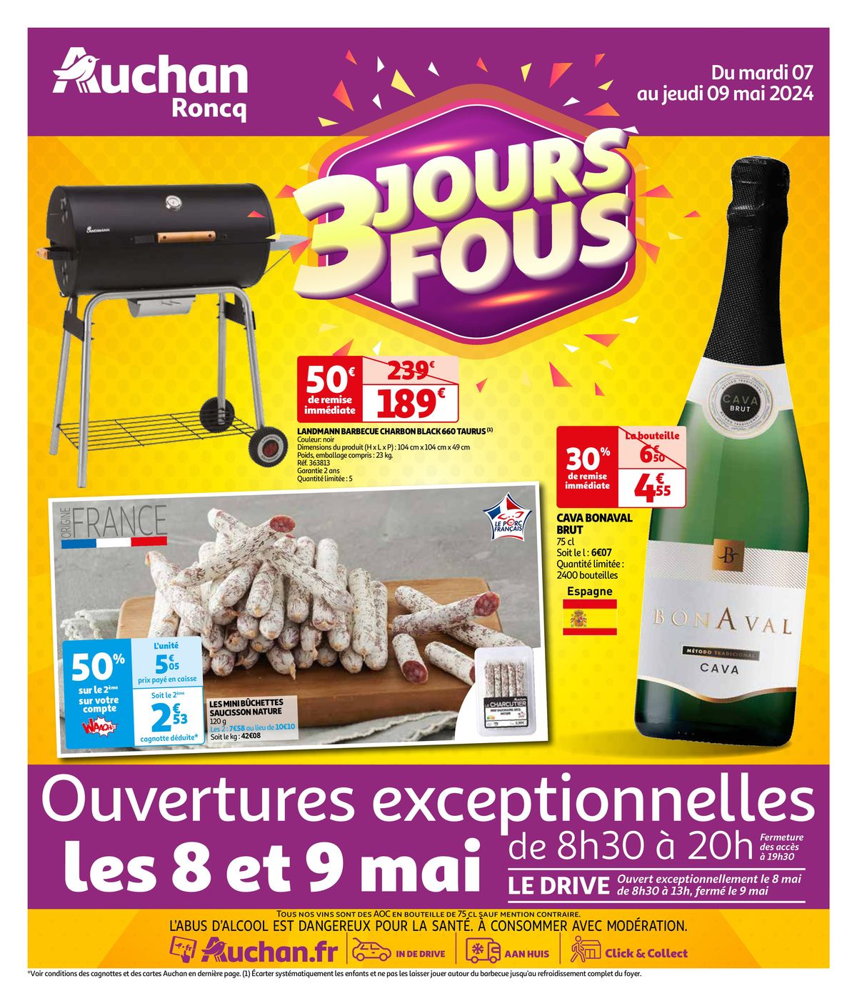 Catalogue LES 3 JOURS FOUS, page 00001