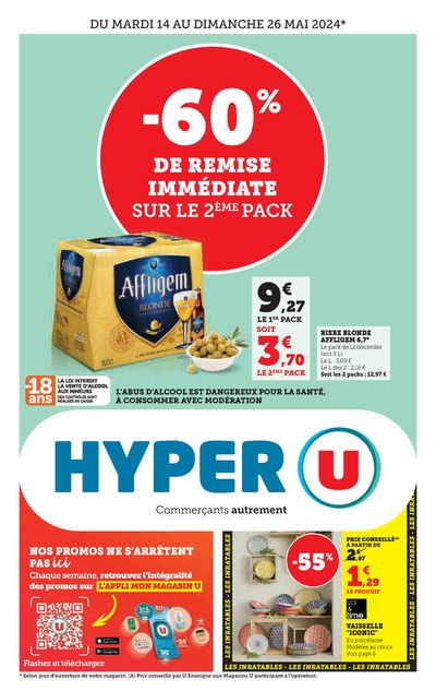 Catalogue Hyper U à Colmar | Hyper U | 13/05/2024 - 25/05/2024