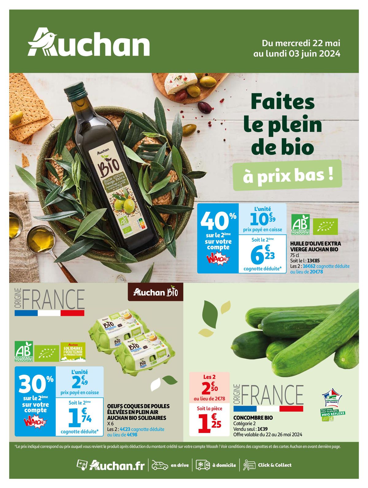 Catalogue Faites le plein de bio à prix bas !, page 00001