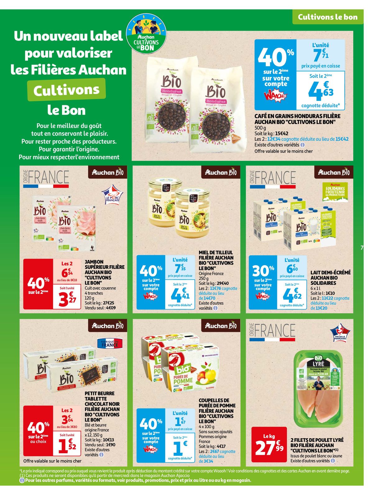 Catalogue Faites le plein de bio à prix bas !, page 00007