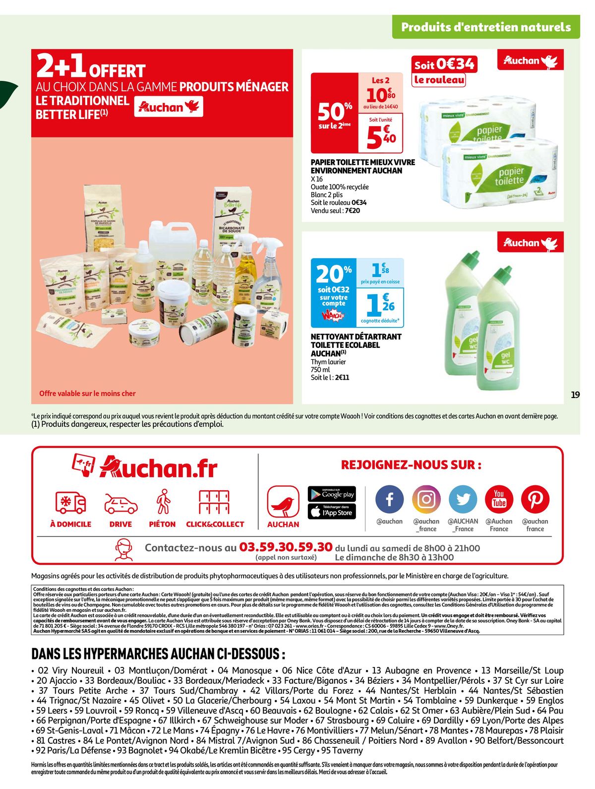 Catalogue Faites le plein de bio à prix bas !, page 00019