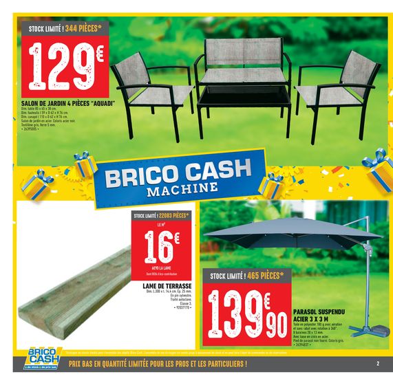 Catalogue Brico Cash à Brives-Charensac | Les arrivages Brico Cash | 08/05/2024 - 23/05/2024