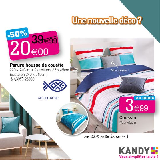 Catalogue KANDY à Vauchelles-les-Quesnoy | Foncez dès maintenant dans votre magasin Kandy préféré !  | 07/05/2024 - 14/05/2024
