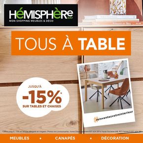Catalogue Hémisphère Sud à Langon (Gironde) | C'est l'heure de convivialité, de partage et de repas délicieux autour d'une table chaleureuse et élégante ! | 07/05/2024 - 21/05/2024