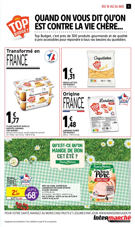 Catalogue Intermarché Contact à Esternay | 50% REMBOURSÉS EN BONS D'ACHAT | 14/05/2024 - 26/05/2024