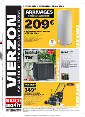 Catalogue Brico Dépôt | VIERZON | 09/05/2024 - 23/05/2024