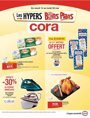 Catalogue Cora à Vichy | Les hypers bons plans | 14/05/2024 - 20/05/2024