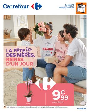 Catalogue Carrefour à Fougères | LA FÊTE DES MÈRES, REINES D’UN JOUR | 14/05/2024 - 27/05/2024