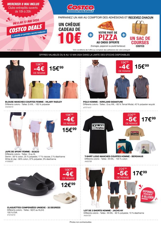 Catalogue Costco à Vélizy-Villacoublay | COSTCO DEALS | 09/05/2024 - 12/05/2024