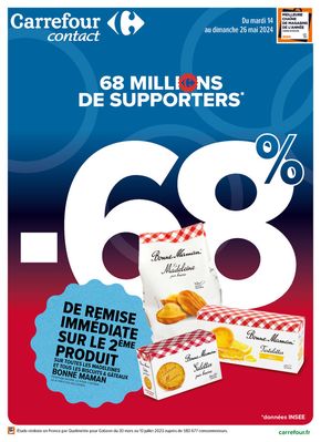 Catalogue Carrefour Drive à Orléans | 68 millions de supporters !  | 14/05/2024 - 26/05/2024