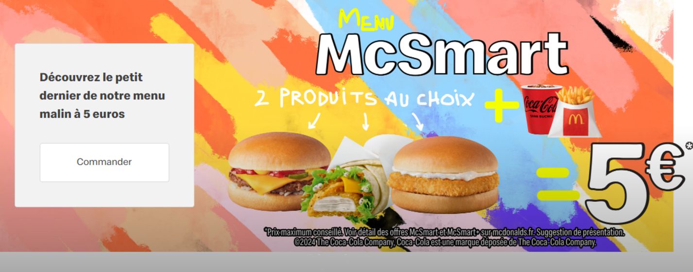 Catalogue McDonald's à Saint-Quentin | McSmart | 09/05/2024 - 23/05/2024