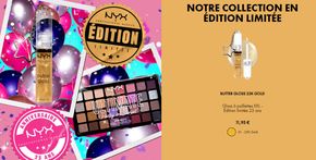 Promos de Beauté à Puteaux | NOTRE COLLECTION EN ÉDITION LIMITÉE​ sur NYX Professional Makeup | 09/05/2024 - 31/05/2024