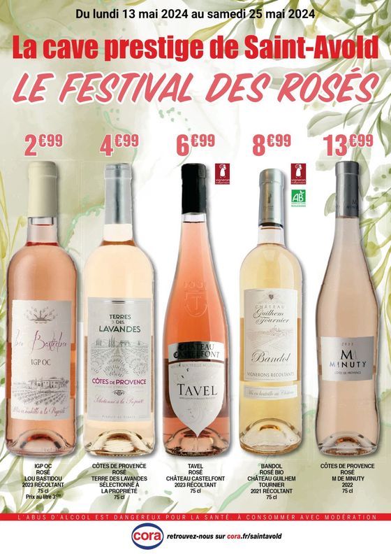 Catalogue Cora à Longeville-lès-Saint-Avold | Le festival des rosés | 13/05/2024 - 25/05/2024