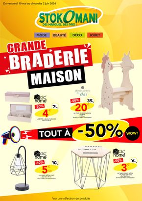 Catalogue Stokomani à Fontaine-lès-Dijon | Grande braderie maison | 10/05/2024 - 02/06/2024