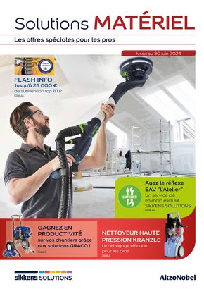 Catalogue Sikkens Solution à Saint-Parres-aux-Tertres | Solutions MATÉRIEL | 10/05/2024 - 30/06/2024