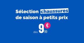 Catalogue La Halle à Château-du-Loir | Sélection chaussures de saison à petits prix | 10/05/2024 - 23/05/2024