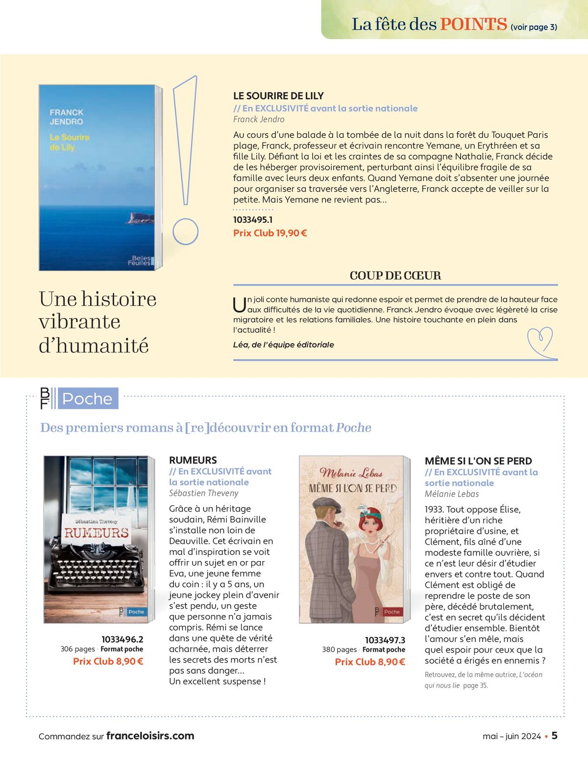 Catalogue France Loisirs Le Mag, page 00005