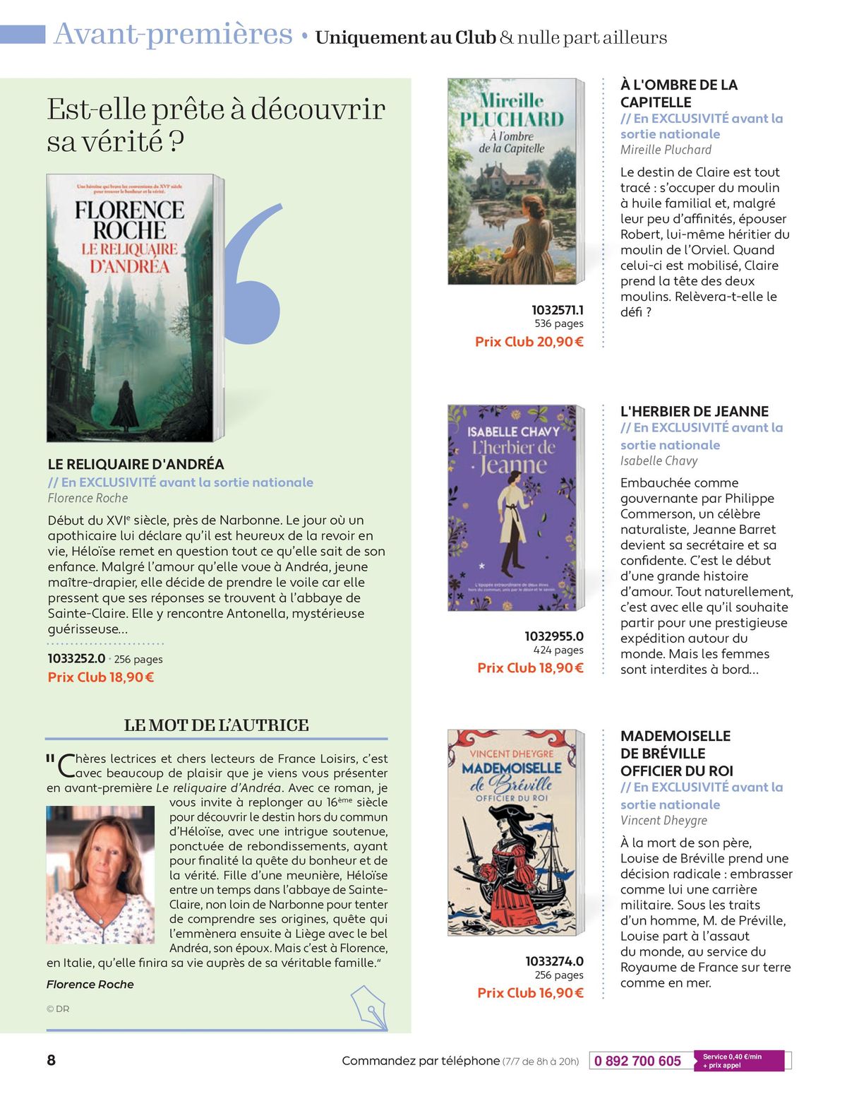 Catalogue France Loisirs Le Mag, page 00008