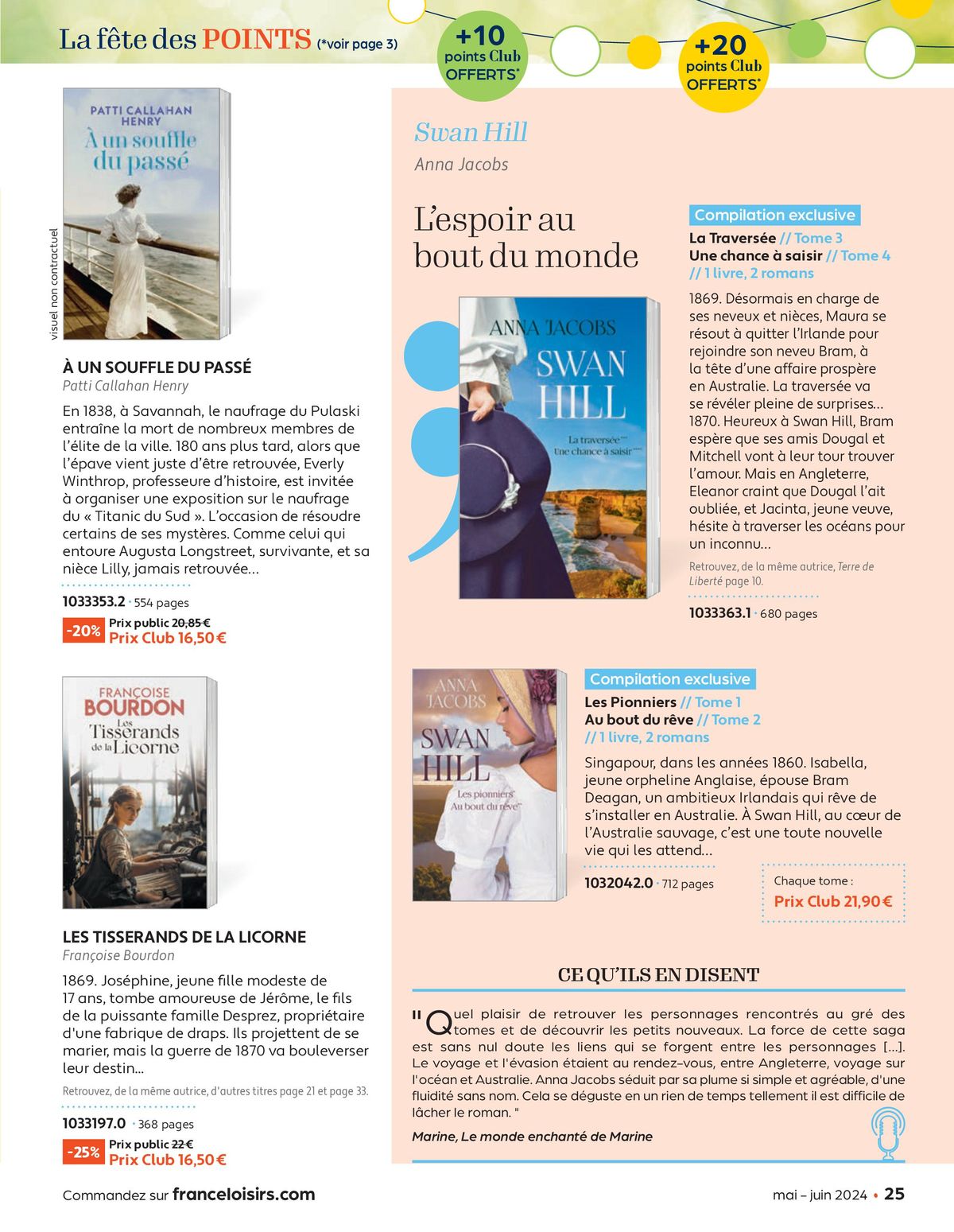 Catalogue France Loisirs Le Mag, page 00025