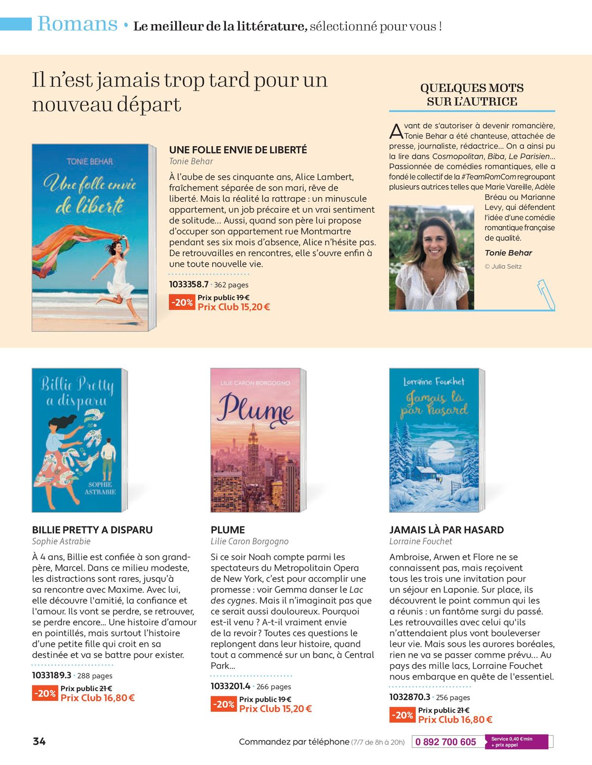 Catalogue France Loisirs Le Mag, page 00034
