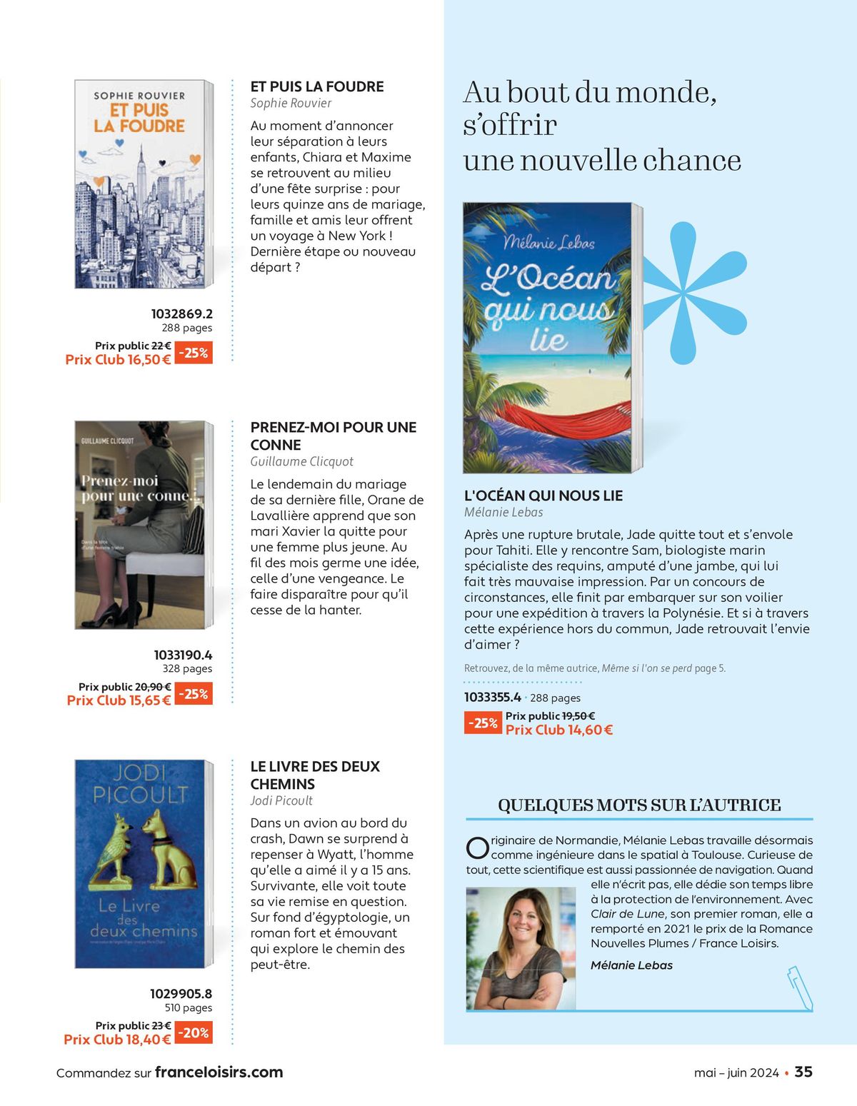 Catalogue France Loisirs Le Mag, page 00035