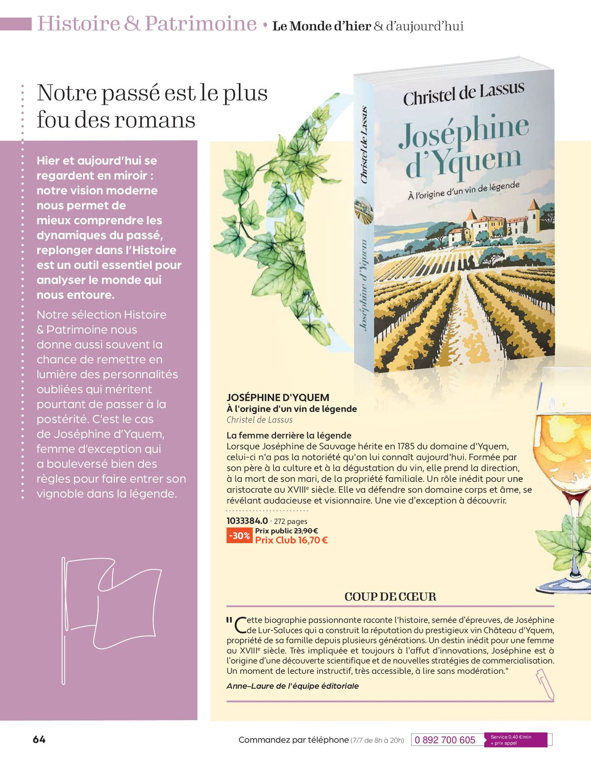 Catalogue France Loisirs Le Mag, page 00064