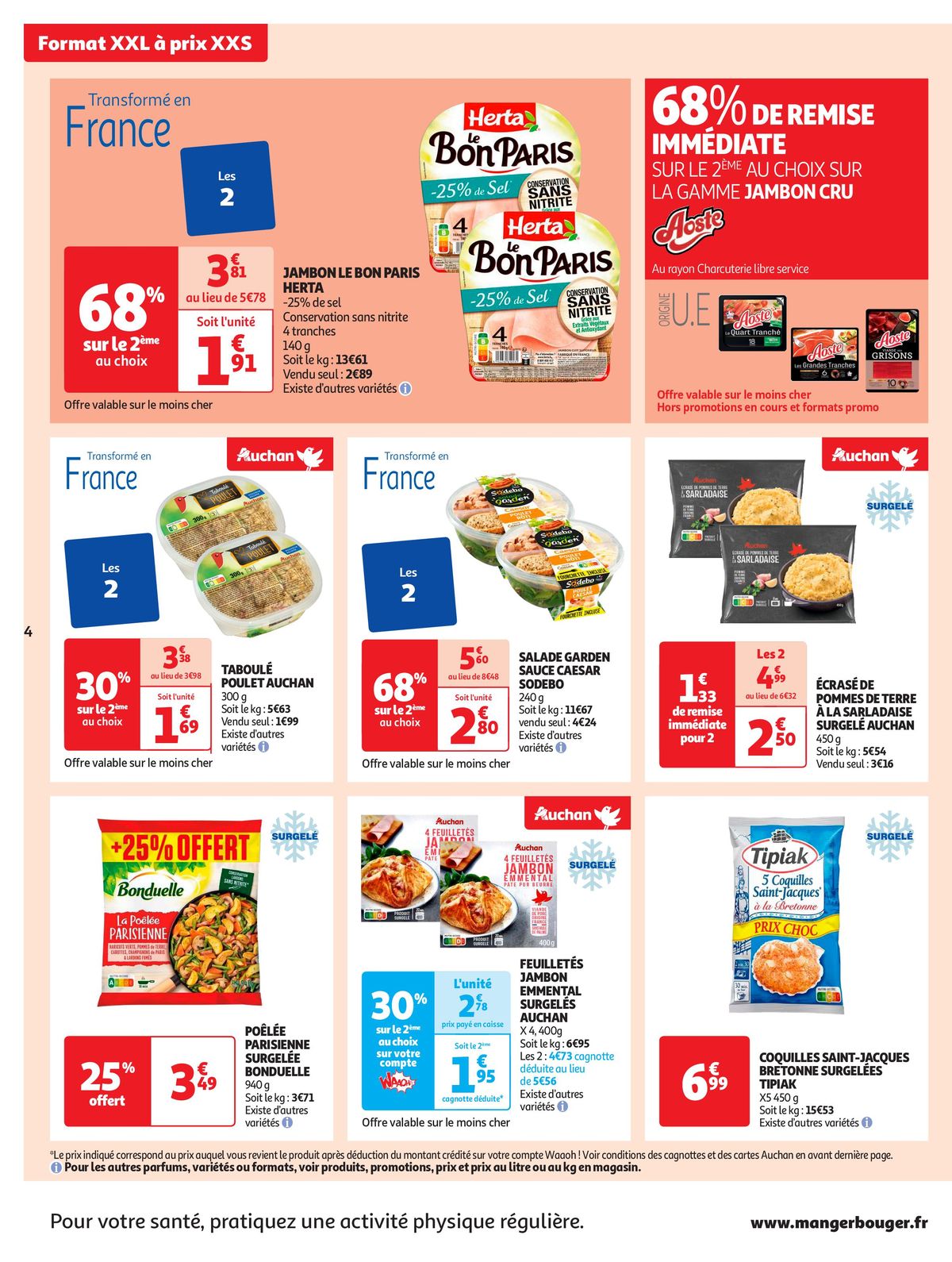 Catalogue Format XXL à prix XXS dans votre supermarché, page 00004