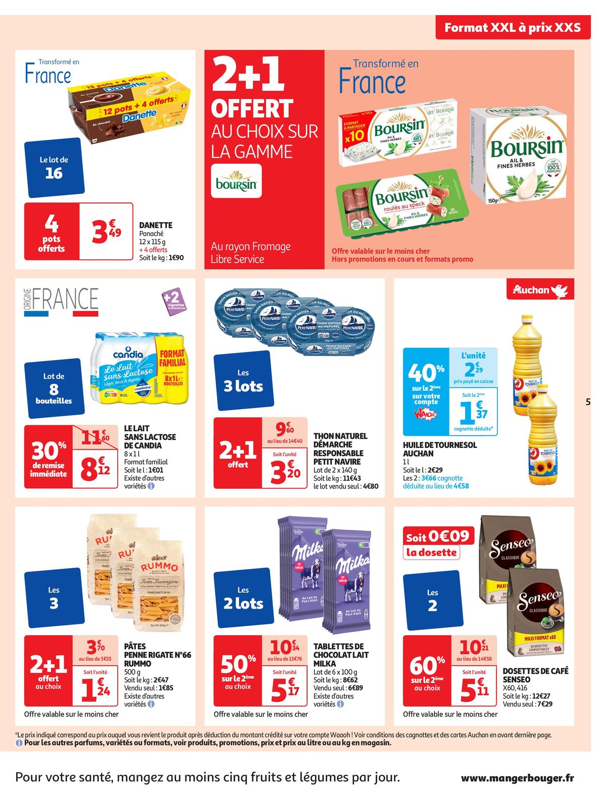 Catalogue Format XXL à prix XXS dans votre supermarché, page 00005