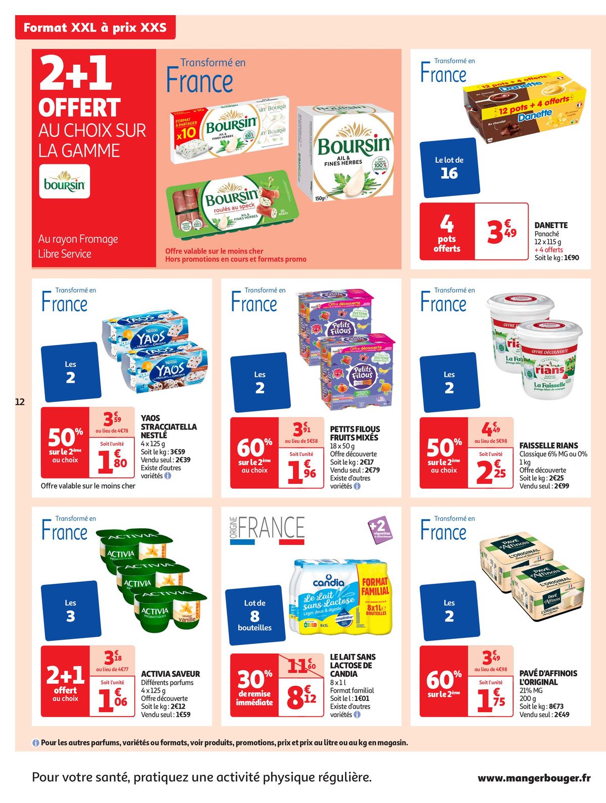 Catalogue Format XXL à prix XXS dans votre supermarché, page 00012