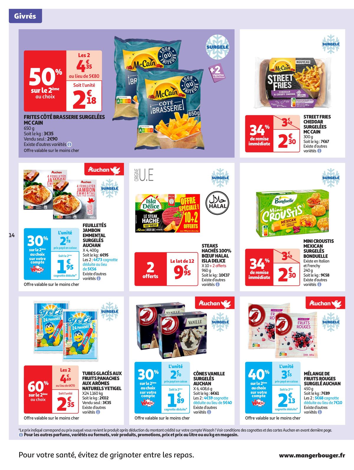 Catalogue Format XXL à prix XXS dans votre supermarché, page 00014