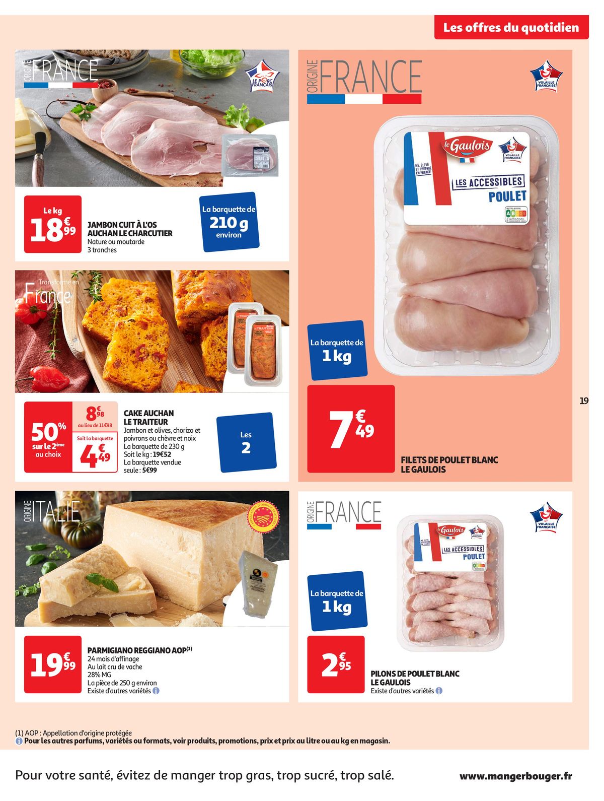 Catalogue Format XXL à prix XXS dans votre supermarché, page 00019