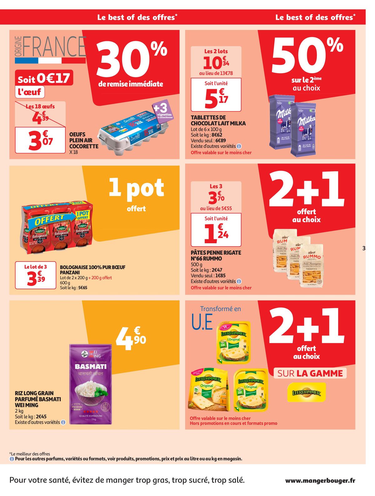 Catalogue Format XXL à prix XXS dans votre supermarché, page 00003