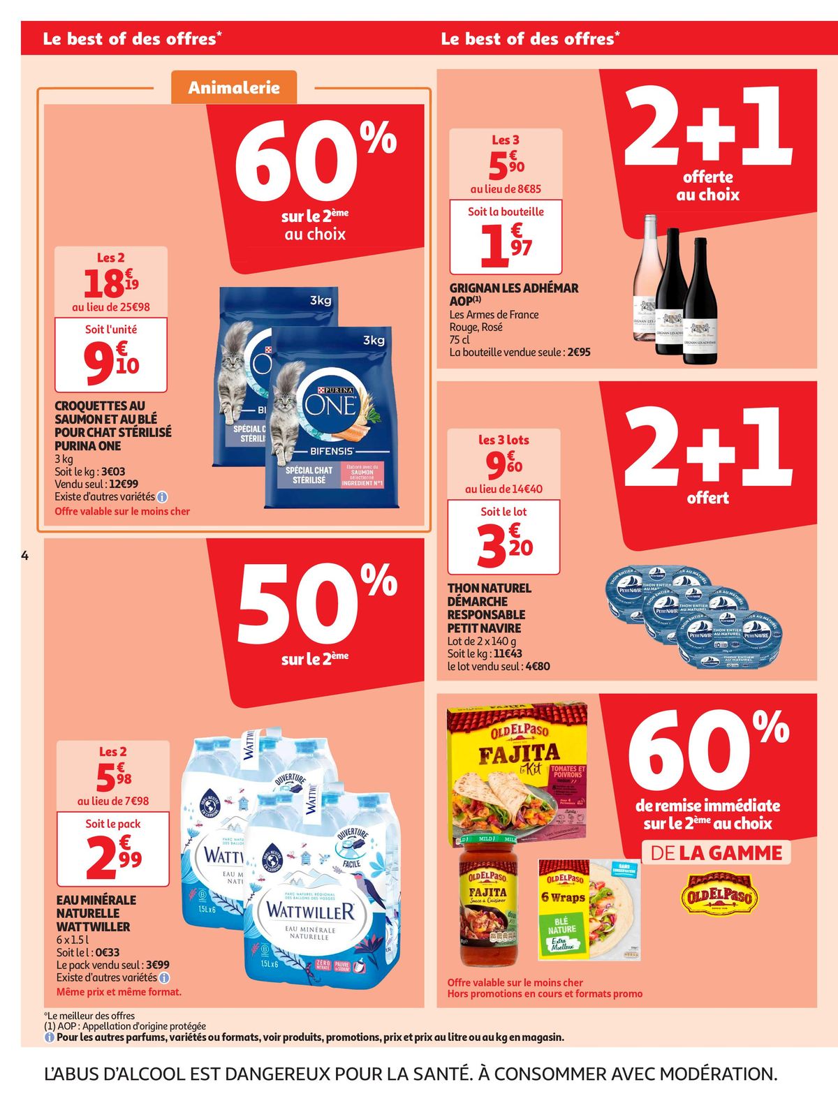 Catalogue Format XXL à prix XXS dans votre supermarché, page 00004
