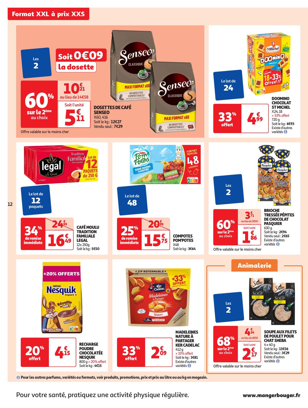 Catalogue Format XXL à prix XXS dans votre supermarché, page 00012