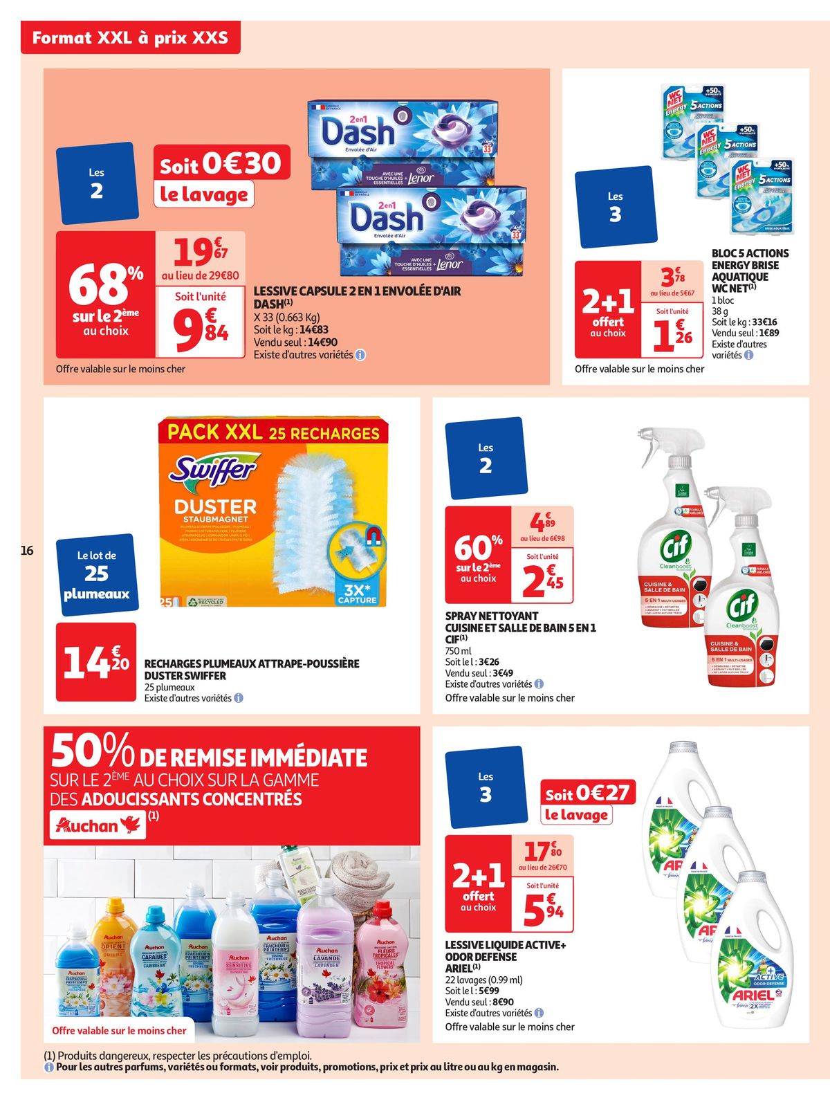 Catalogue Format XXL à prix XXS dans votre supermarché, page 00016