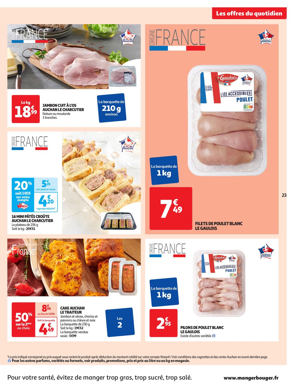 Catalogue Format XXL à prix XXS dans votre supermarché, page 00023