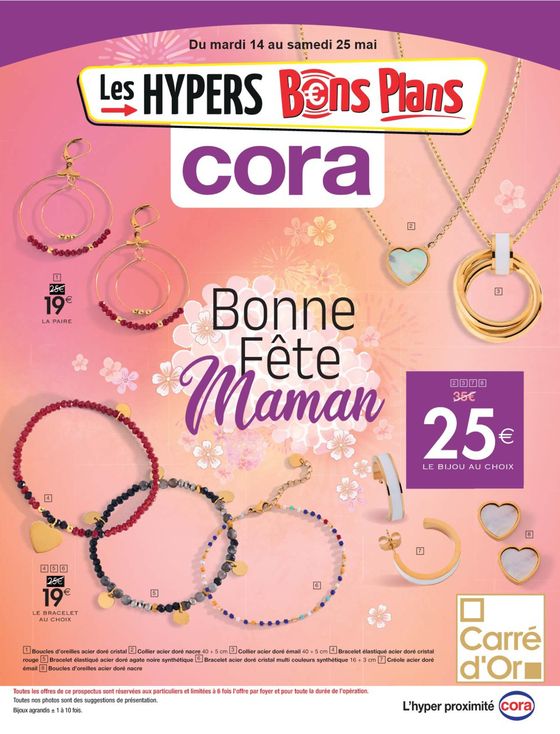 Catalogue Cora à Saint-Étienne-lès-Remiremont | Bonne fête maman | 14/05/2024 - 25/05/2024