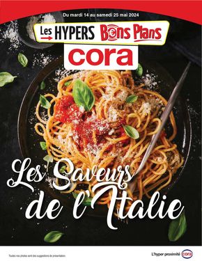 Catalogue Cora | Les saveurs de l'Italie | 14/05/2024 - 25/05/2024