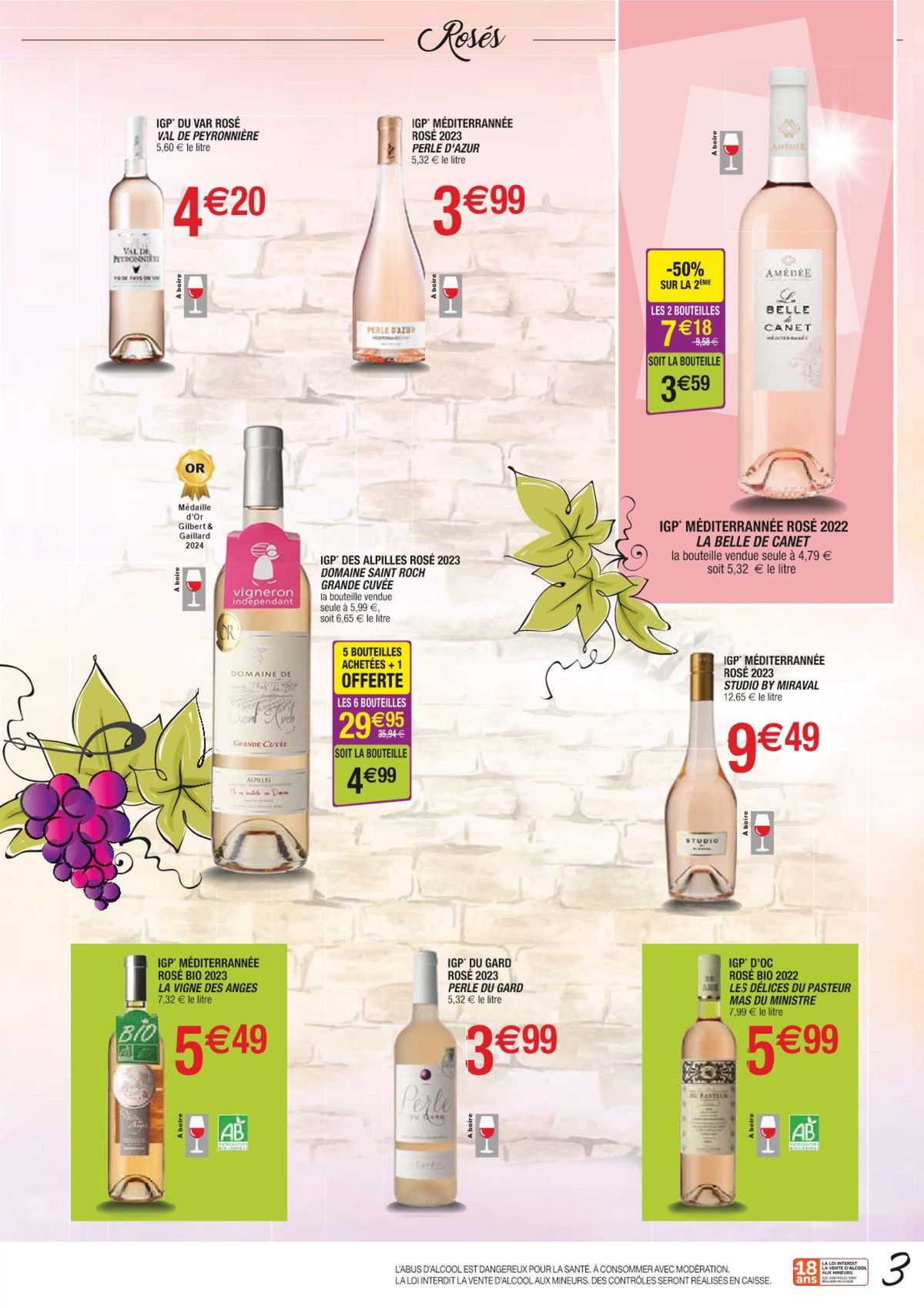 Catalogue Foire aux vins - sélection estivale, page 00003