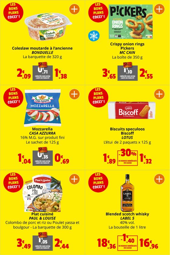 Catalogue Coccinelle Supermarché à Sours | OPÉRATION EN COURS | 13/05/2024 - 19/05/2024