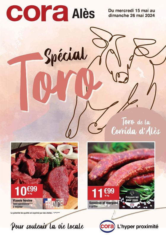 Catalogue Cora | Spécial toro | 15/05/2024 - 26/05/2024