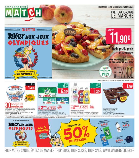 Catalogue Supermarché Match à Saint-Avold | Profite de 50% de remise | 13/05/2024 - 26/05/2024